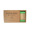 Double-headed colored removable makeup cotton swabs