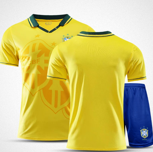 Retro Brazilian Football Jersey