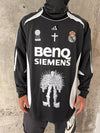 Real Madrid Football Jersey Remake Kanye Portrait Long Sleeve