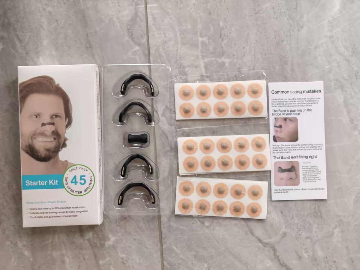 Magnetic Nasal Breathing Dilator for Sports Ventilation