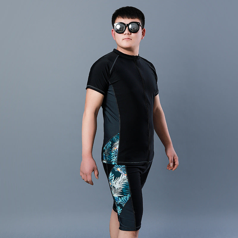 Men's Quick-Dry Two-Piece Swimwear