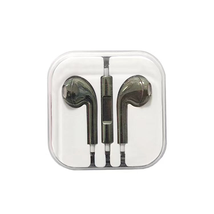 Semi-In-Ear Wired Headphones with Microphone