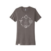 Camiseta Ajustada “Coffee Code Repeat”