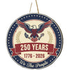 Patriotic Wooden Hanging Plaques for Party Decor