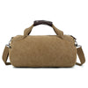 Printed Logo Portable Canvas Crossbody Bag