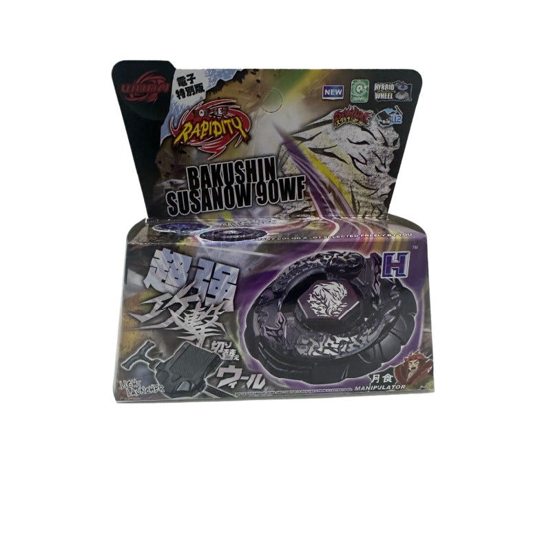 Burst Alloy Top with Launcher and Box