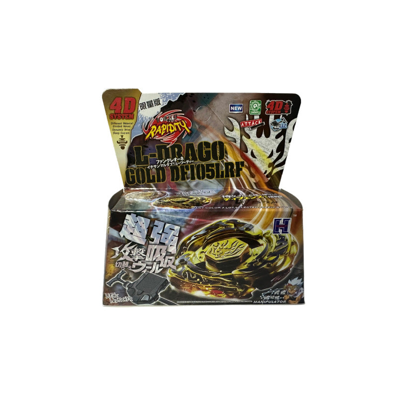 Burst Alloy Top with Launcher and Box