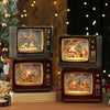 Christmas Music Snowfall TV Night Light
