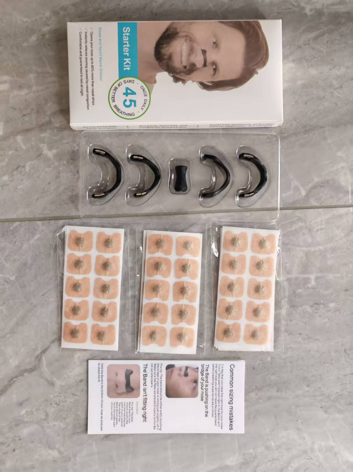 Magnetic Nasal Breathing Dilator for Sports Ventilation
