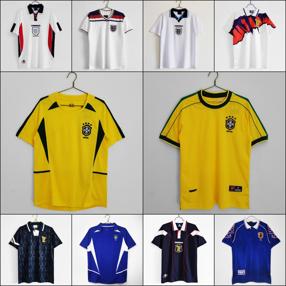 Retro National Team Football Jerseys