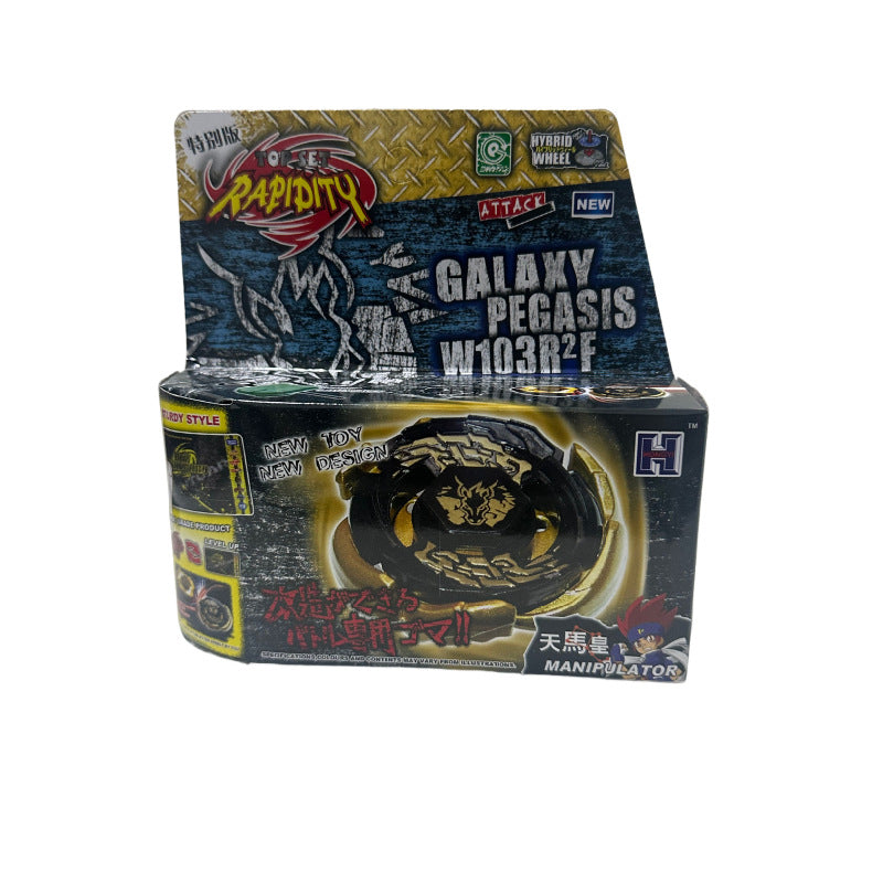 Burst Alloy Top with Launcher and Box