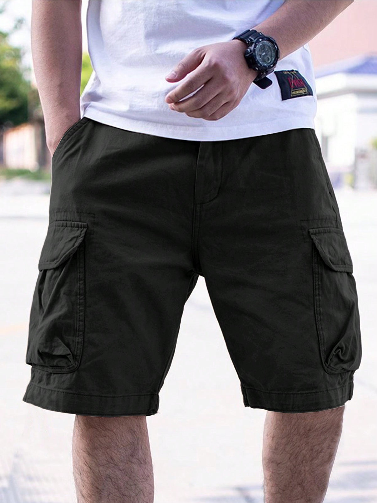 Mens Casual Cotton Shorts