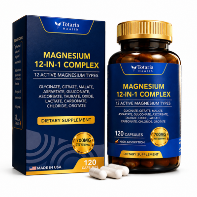 MAGNESIO COMPLEX 12EN1 (EN CAJA)-120CAP