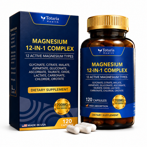 MAGNESIO COMPLEX 12EN1 (EN CAJA)-120CAP