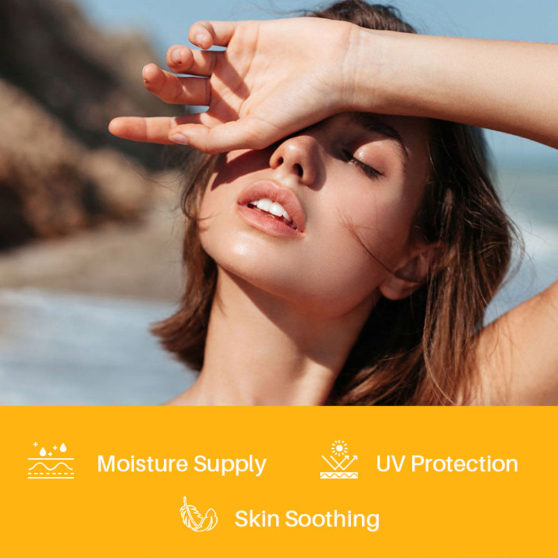Sunscreen Facial Iluminador con Niacinamida – Ligero y de Rápida Absorción