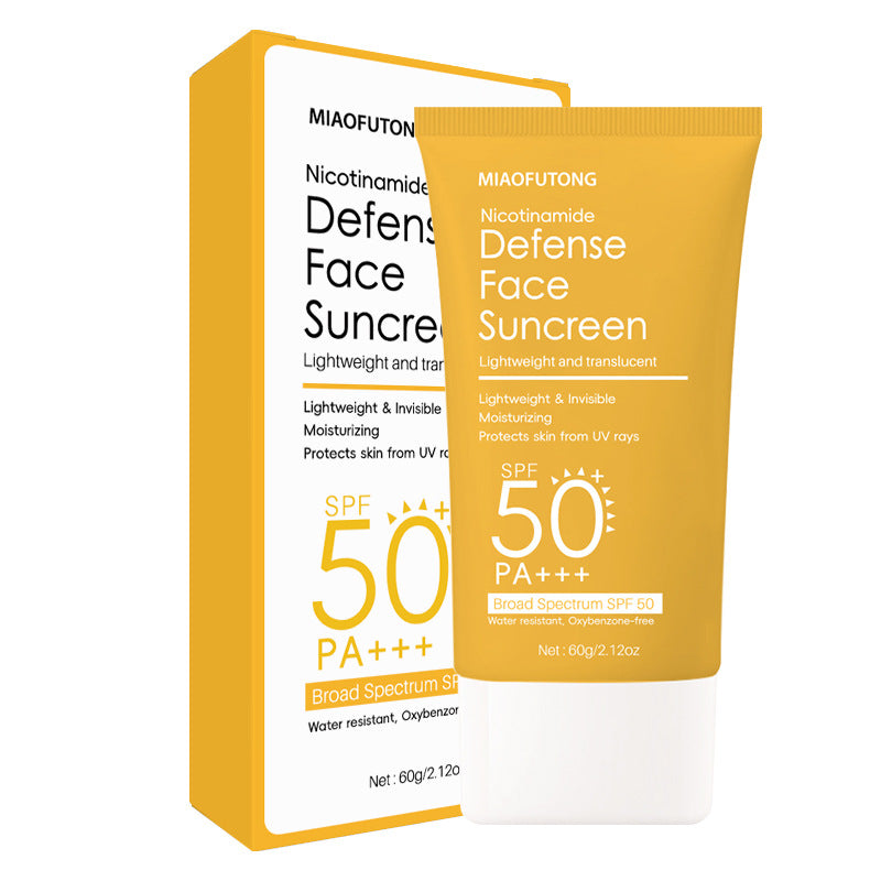 Sunscreen Facial Iluminador con Niacinamida – Ligero y de Rápida Absorción
