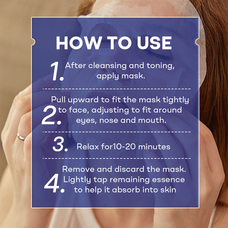 Mascarilla Facial con Niacinamida – Hidratación Profunda, Iluminación y Reparación de la Piel