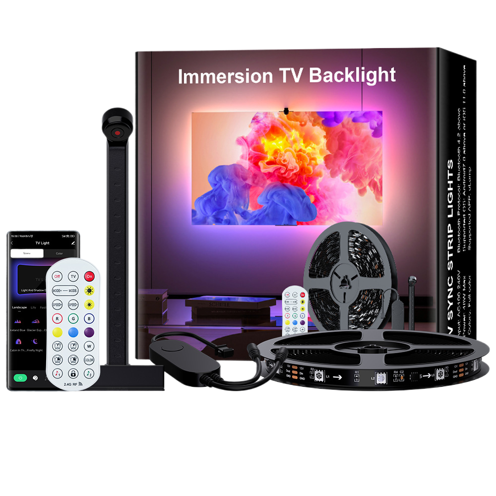 Bluetooth TV Ambient Light Strip with App Control