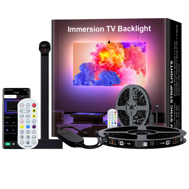 Bluetooth TV Ambient Light Strip with App Control