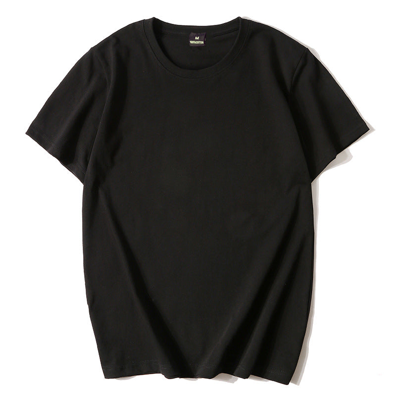 Combed Cotton Solid Color T-Shirt