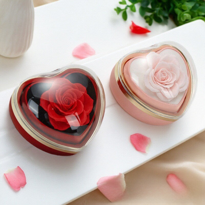 Pendant Necklace Rose Box