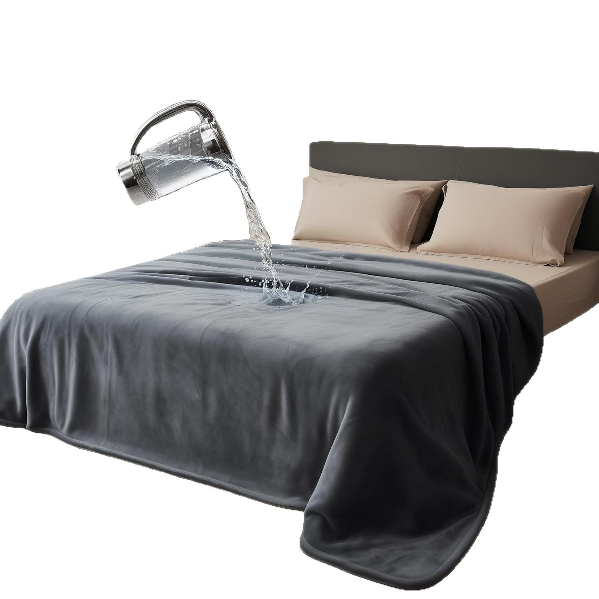 Waterproof Dual-Sided Flannel Pet Blanket