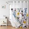 SnapIn Magnetic Shower Curtain