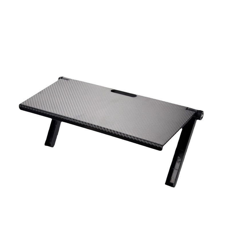 Place a set-top box rack on top of the TV