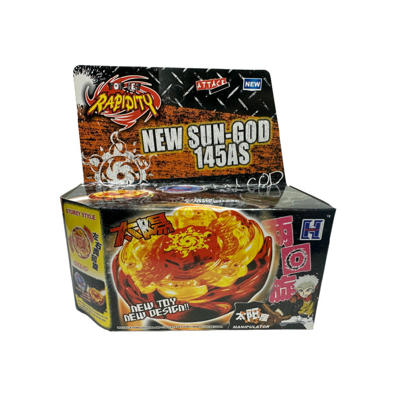 Burst Alloy Top with Launcher and Box