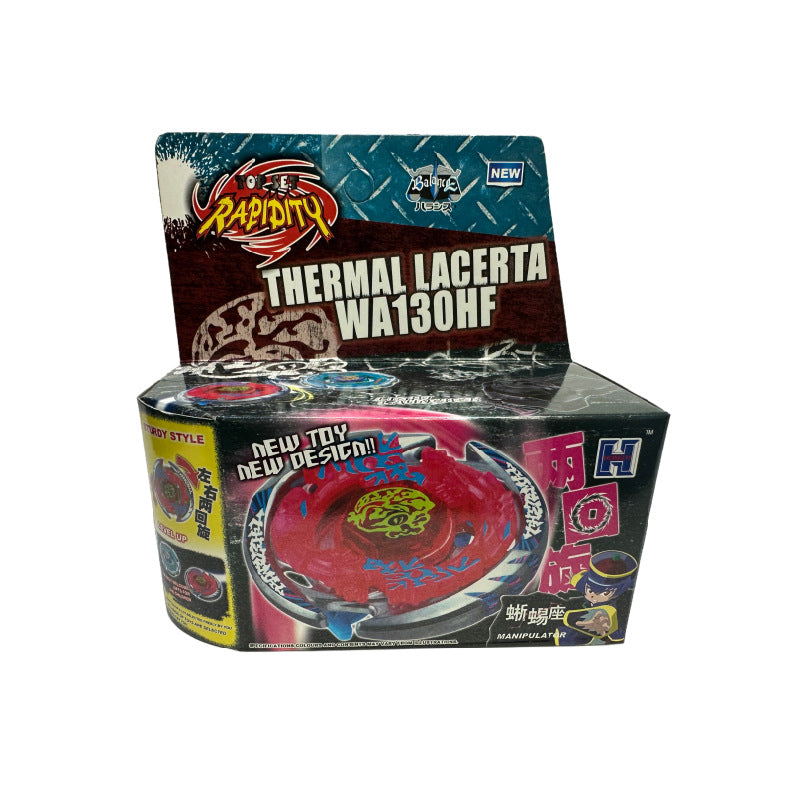 Burst Alloy Top with Launcher and Box