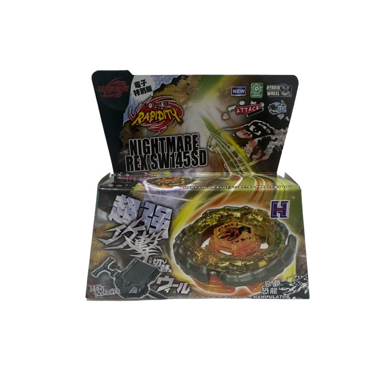 Burst Alloy Top with Launcher and Box