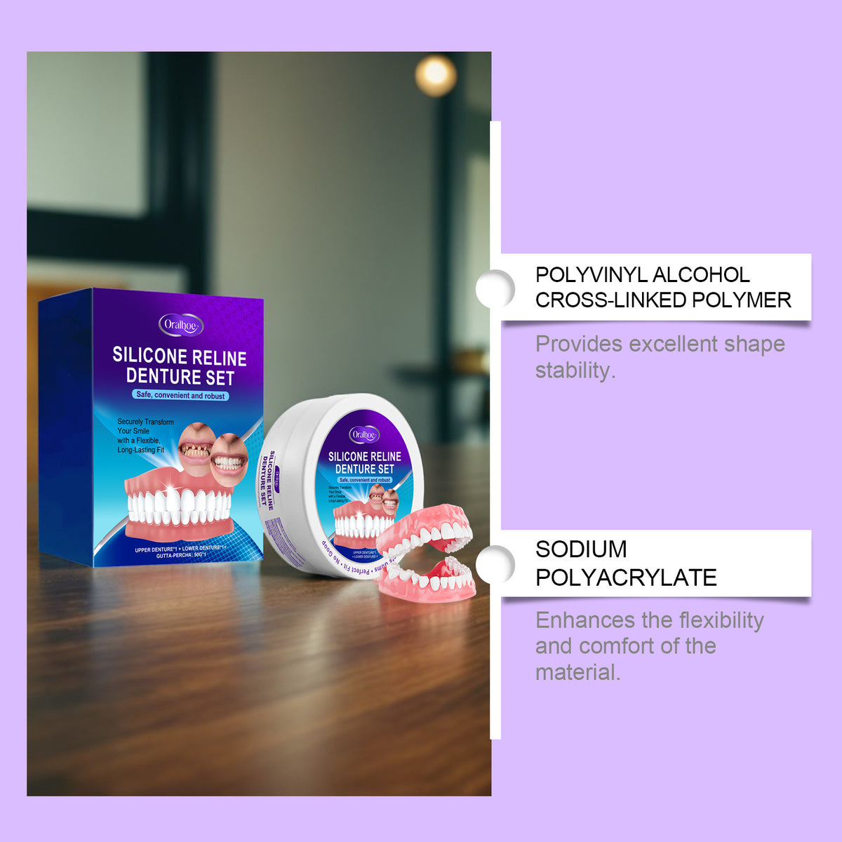 Dental Modification Braces with Adhesive Kit