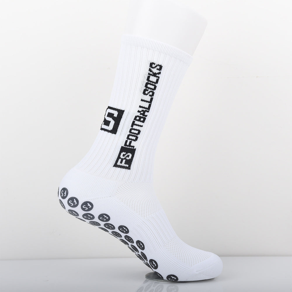 Anti-Slip Football Socks with Terry Bottom