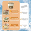 Ice Cube Mold with Handle and Storage Container