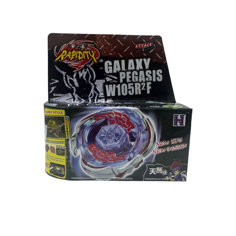 Burst Alloy Top with Launcher and Box