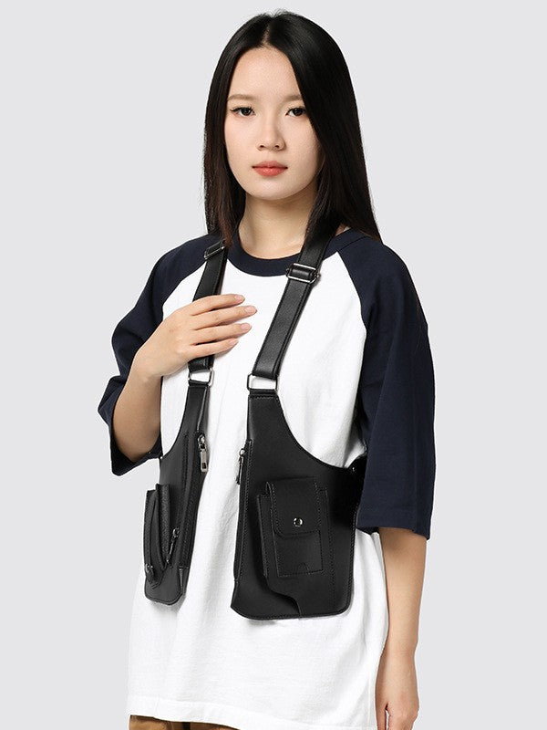 Multi-Function Mens Chest Bag