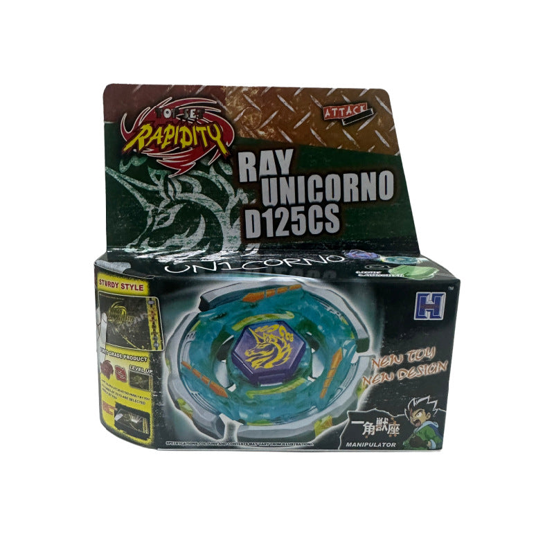 Burst Alloy Top with Launcher and Box