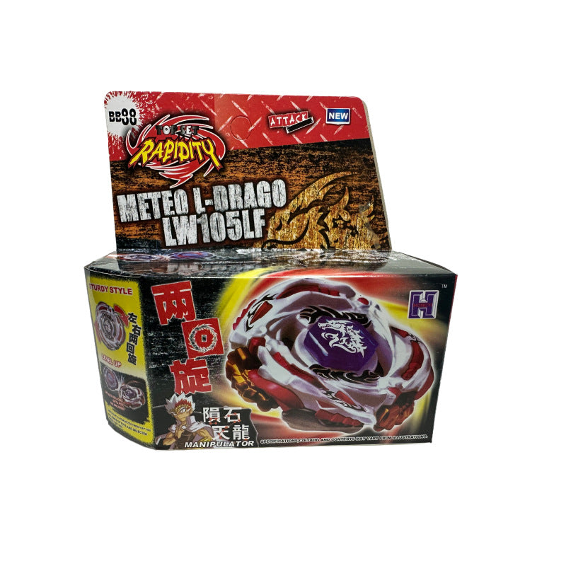 Burst Alloy Top with Launcher and Box