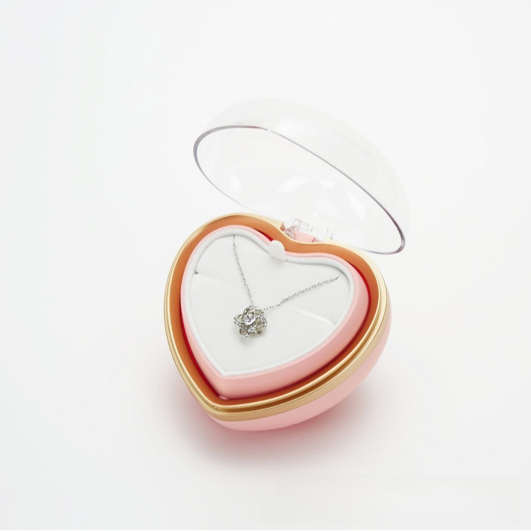 Pendant Necklace Rose Box