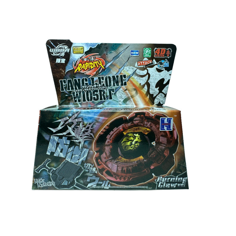 Burst Alloy Top with Launcher and Box