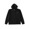 Embroidered Hooded Zip-Up Sweatshirt Jacket