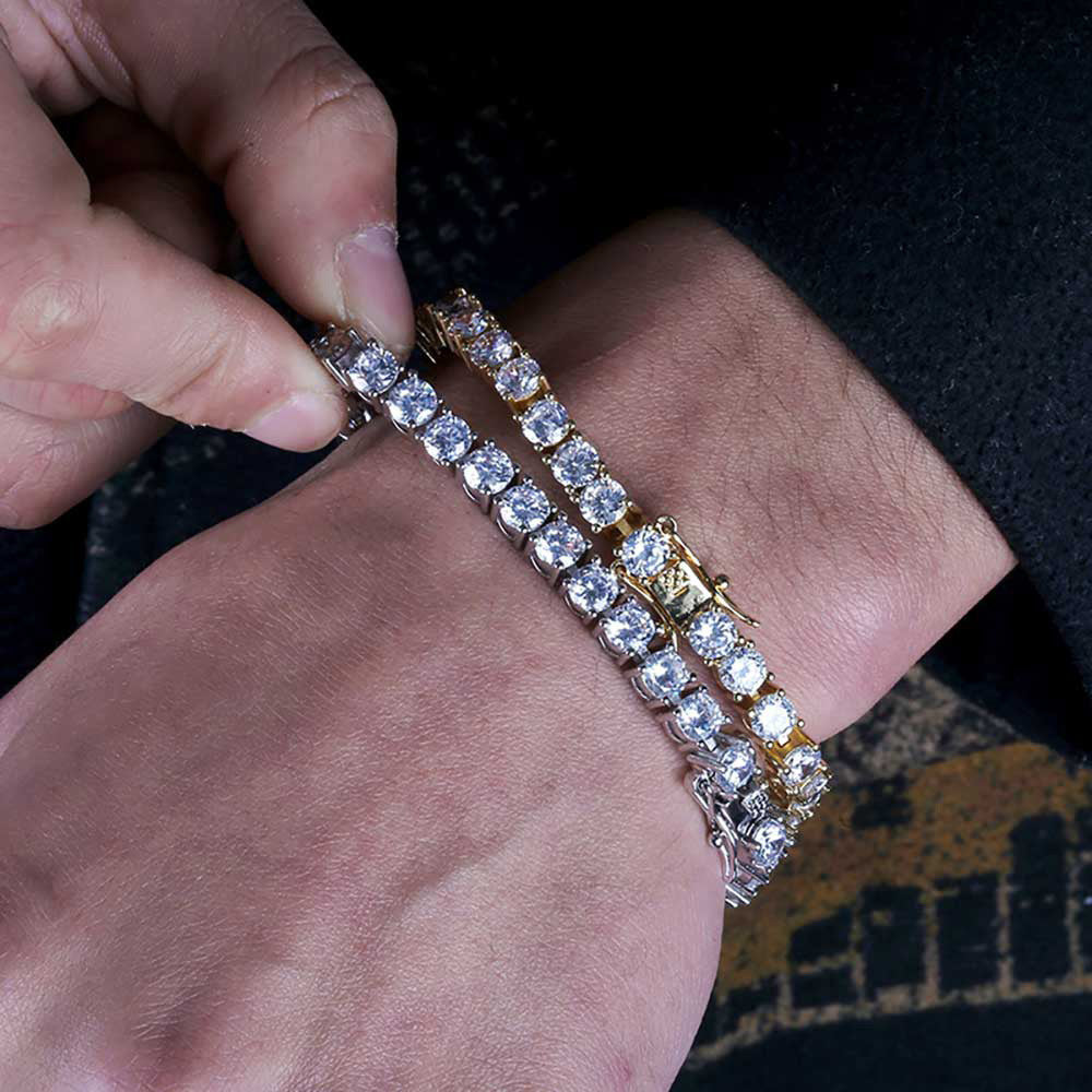 Zircon Tennis Chain Bracelet