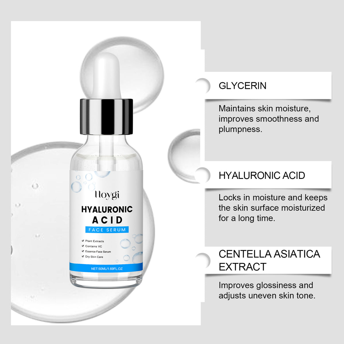 Hyaluronic Acid Serum Skin Moisturizer