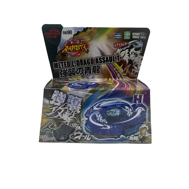 Burst Alloy Top with Launcher and Box