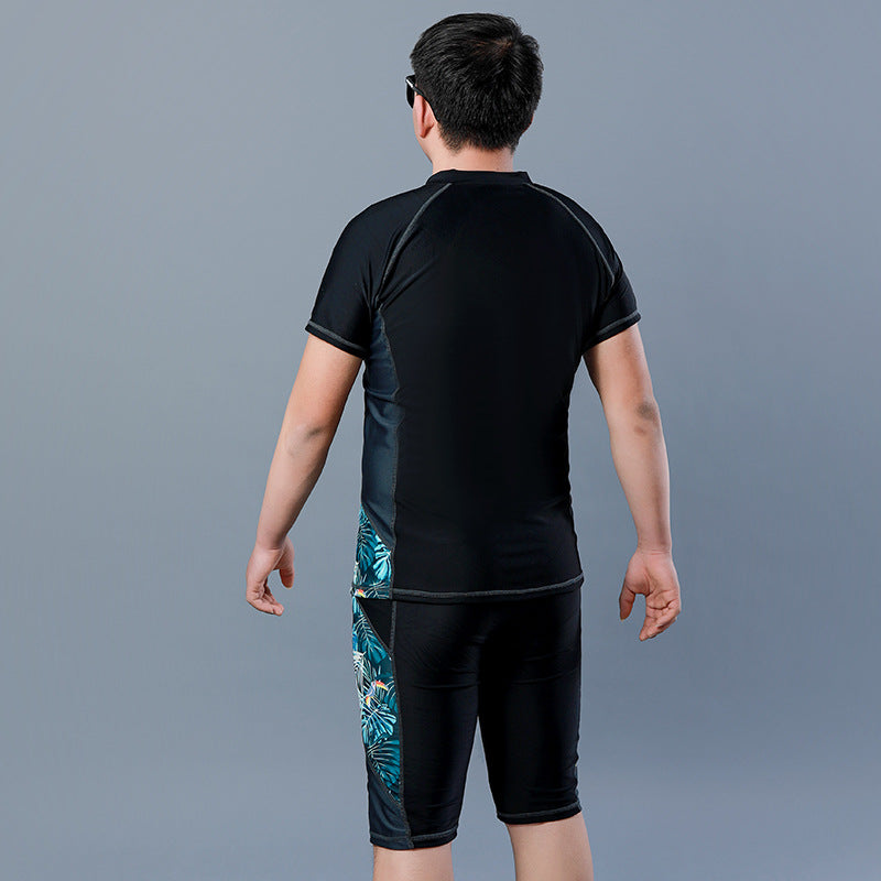 Men's Quick-Dry Two-Piece Swimwear