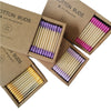 Double-headed colored removable makeup cotton swabs