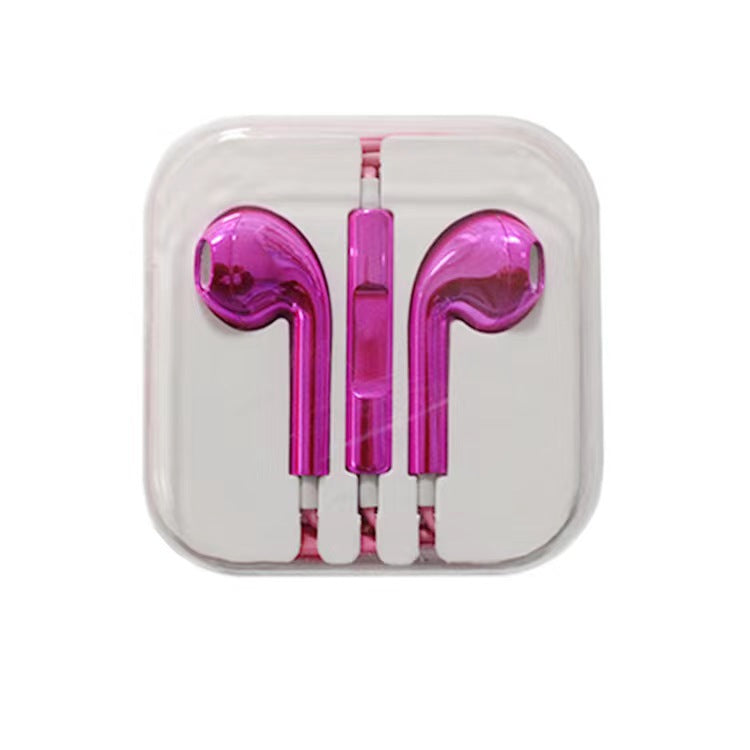 Semi-In-Ear Wired Headphones with Microphone