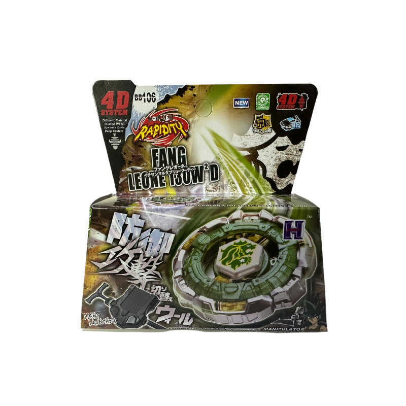 Burst Alloy Top with Launcher and Box