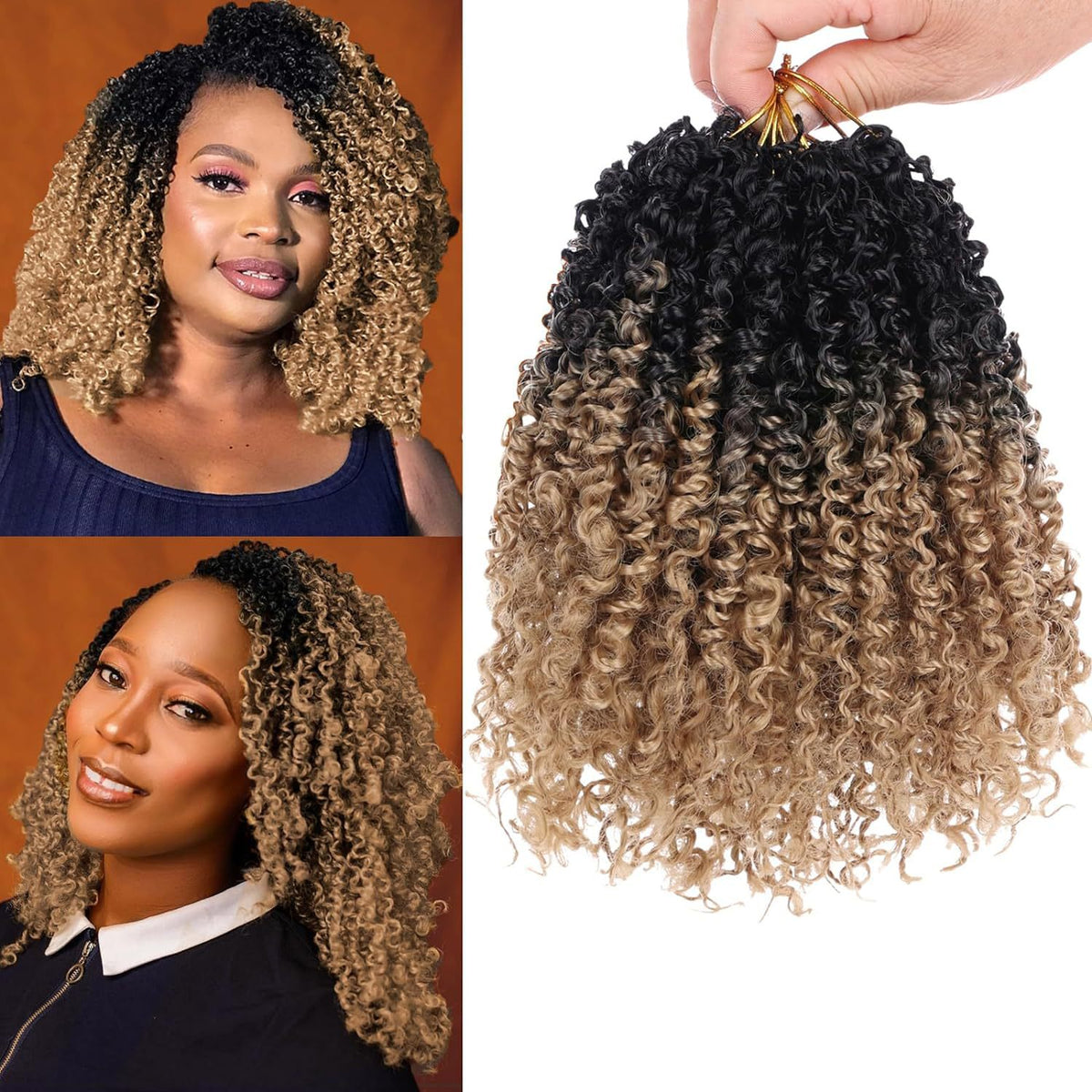 Synthetic Yanky Twist Crochet Braiding Hair