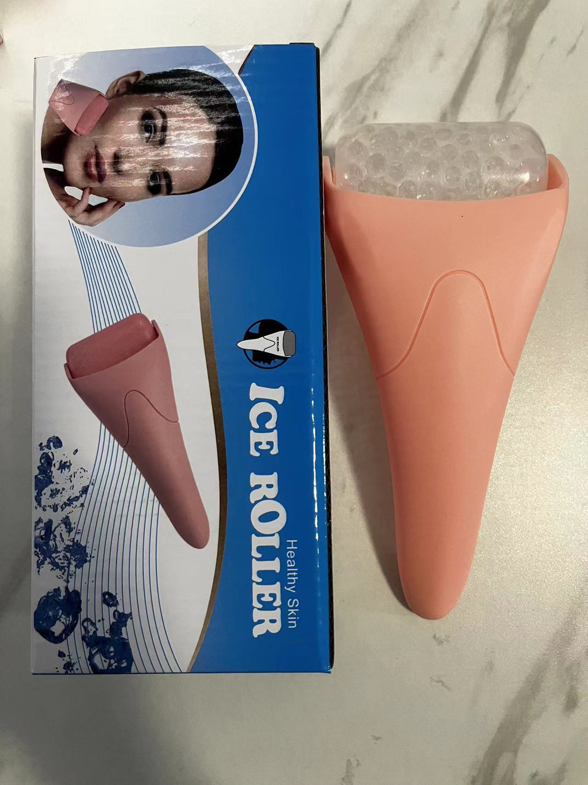 Facial Ice Roller Massage Cooling Device